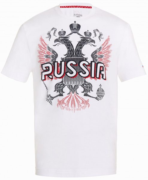 футболка russia