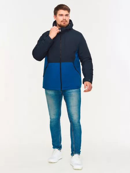 Куртка-ветровка утепленная флисом мужская 66M-RR-1326/1