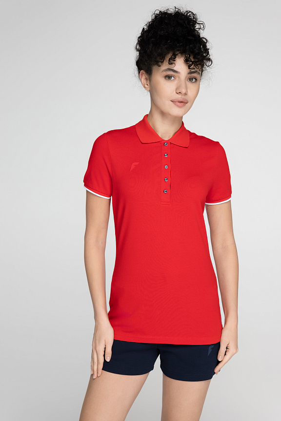 Рубашка поло женская Forward, красный/красный...